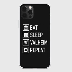 Чехол для iPhone 12 Pro Max с принтом Eat Sleep Valheim Repeat в Санкт-Петербурге, Силикон |  | elder | loki | odin | the | thor | valheim | биврёст | валхейм | вальхейм | викинги | все | дракар | древний | древо | ётун | йотун | локи | мира | один | отец | тор | фенир | хель | черный лес | эйктюр