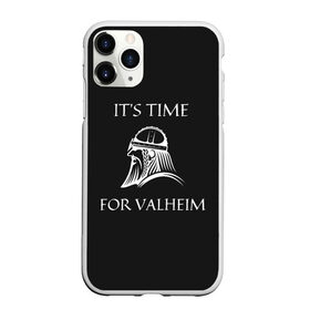 Чехол для iPhone 11 Pro Max матовый с принтом Its time for Valheim в Санкт-Петербурге, Силикон |  | Тематика изображения на принте: elder | loki | odin | the | thor | valheim | биврёст | валхейм | вальхейм | викинги | всеотец | дракар | древний | древо | ётун | йотун | локи | мира | один | тор | фенир | хель | черный лес | эйктюр