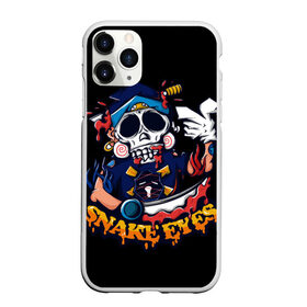 Чехол для iPhone 11 Pro Max матовый с принтом Skull Snake Eyes в Санкт-Петербурге, Силикон |  | Тематика изображения на принте: art | body | bones | dead | drawing | face | graffiti | head | roses | skeleton | skul | skull | ад | арт | голова | граффити | зло | кости | лицо | металл | нарисованный | розы | рок | скелет | скул | скулл | три черепа | тьма