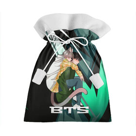 Подарочный 3D мешок с принтом BTS в Санкт-Петербурге, 100% полиэстер | Размер: 29*39 см | bts | k pop | kpop | rm | аниме | бтс | ви | джей хоуп | джонгук | кпоп | сюга | чимин | чин | япония