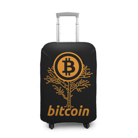 Чехол для чемодана 3D с принтом БИТКОИН ДЕРЕВО | BITCOIN TREE в Санкт-Петербурге, 86% полиэфир, 14% спандекс | двустороннее нанесение принта, прорези для ручек и колес | bitcoin | blockchain | btc | cardano | crypto | ethereum | polkadot | tether | xrp | бинанс | биткоин | блокчейн | валюта | деньги | криптовалюта | майнер | майнинг | цифровая валюта | цифровое золото | эфир
