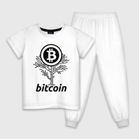 Детская пижама хлопок с принтом BITCOIN TREE | БИТКОИН ДЕРЕВО (Z) в Санкт-Петербурге, 100% хлопок |  брюки и футболка прямого кроя, без карманов, на брюках мягкая резинка на поясе и по низу штанин
 | Тематика изображения на принте: binance coin | bitcoin | blockchain | btc | cardano | crypto | ethereum | litecoin | polkadot | tether | xrp | биткоин | блокчейн | валюта | деньги | криптовалюта | майнер | майнинг | цифровая валюта | цифровое золото | эфир