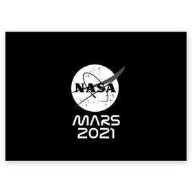 Поздравительная открытка с принтом NASA Perseverance в Санкт-Петербурге, 100% бумага | плотность бумаги 280 г/м2, матовая, на обратной стороне линовка и место для марки
 | Тематика изображения на принте: 2020 | 2021 | 21б | elon | mars | musk | nasa | perseverance | space | spacex | илон | космос | марс | марсоход | маск | наса | настойчивый