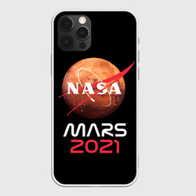 Чехол для iPhone 12 Pro Max с принтом NASA Perseverance в Санкт-Петербурге, Силикон |  | Тематика изображения на принте: 2020 | 2021 | 21б | elon | mars | musk | nasa | perseverance | space | spacex | илон | космос | марс | марсоход | маск | наса | настойчивый