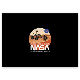 Поздравительная открытка с принтом NASA - Perseverance в Санкт-Петербурге, 100% бумага | плотность бумаги 280 г/м2, матовая, на обратной стороне линовка и место для марки
 | Тематика изображения на принте: 2020 | 2021 | 21б | elon | mars | musk | nasa | perseverance | space | spacex | илон | космос | марс | марсоход | маск | наса | настойчивый