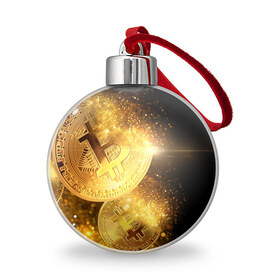 Ёлочный шар с принтом БИТКОИН ЗОЛОТО | BITCOIN GOLD в Санкт-Петербурге, Пластик | Диаметр: 77 мм | bitcoin | blockchain | btc | cardano | crypto | ethereum | polkadot | tether | xrp | бинанс | биткоин | блокчейн | валюта | деньги | криптовалюта | майнер | майнинг | цифровая валюта | цифровое золото | эфир