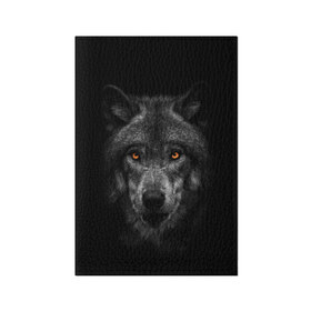 Обложка для паспорта матовая кожа с принтом Evil Wolf в Санкт-Петербурге, натуральная матовая кожа | размер 19,3 х 13,7 см; прозрачные пластиковые крепления | animal | beast | dark | darkness | evil | moon | nigth | tegunvteg | werwolf | wild | wolf | вервольф | вой | волк | волки | волчара | дикий | животное | зверь | клык | клыки | луна | ночь | оборотень | полнолуние
