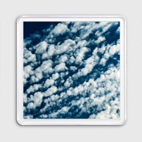Магнит 55*55 с принтом Облака маслом в Санкт-Петербурге, Пластик | Размер: 65*65 мм; Размер печати: 55*55 мм | Тематика изображения на принте: abstract | clouds | nature | sky | sunday | абстракция | белые облака | в небе | высота | закат | краски | небеса | небо | облака | облако | орнамент | пейзаж | погода | природа | рассвет | синее небо | солнечный день