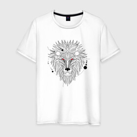 Мужская футболка хлопок с принтом Векторный ЛЕВ в Санкт-Петербурге, 100% хлопок | прямой крой, круглый вырез горловины, длина до линии бедер, слегка спущенное плечо. | Тематика изображения на принте: animal | beast | cat | cute | fluffy | hunter | lion | lion cub | lion king | mane | predator | red | tail | yellow | большая кошка | грива | животное | зверь | король лев | кот | лев | лёвушка | львенок | милый | муфаса | охотник | пушистый 