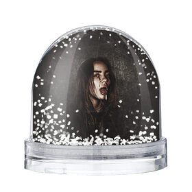 Снежный шар с принтом Билли Айлиш в Санкт-Петербурге, Пластик | Изображение внутри шара печатается на глянцевой фотобумаге с двух сторон | bad guy | billie | billie eilish | billieeilish | билли | билли айлиш