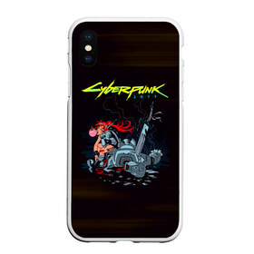 Чехол для iPhone XS Max матовый с принтом Cyberpunk 2077 киберубийство в Санкт-Петербурге, Силикон | Область печати: задняя сторона чехла, без боковых панелей | Тематика изображения на принте: cyberpunk 2077 | hacker | maelstrom | militech | quadra | samurai | sci fi | technology | trauma team | v | будущее | игра | иероглифы | киану ривз | кибер | киберпанк | киборг | киборги | корпорация | лого | милитек | панк | роботы | самурай | т