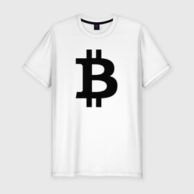 Мужская футболка хлопок Slim с принтом БИТКОИН | BITCOIN в Санкт-Петербурге, 92% хлопок, 8% лайкра | приталенный силуэт, круглый вырез ворота, длина до линии бедра, короткий рукав | bitcoin | blockchain | btc | cardano | crypto | ethereum | polkadot | tether | xrp | бинанс | биткоин | блокчейн | валюта | деньги | криптовалюта | майнер | майнинг | цифровая валюта | цифровое золото | эфир