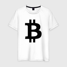 Мужская футболка хлопок с принтом БИТКОИН | BITCOIN в Санкт-Петербурге, 100% хлопок | прямой крой, круглый вырез горловины, длина до линии бедер, слегка спущенное плечо. | Тематика изображения на принте: bitcoin | blockchain | btc | cardano | crypto | ethereum | polkadot | tether | xrp | бинанс | биткоин | блокчейн | валюта | деньги | криптовалюта | майнер | майнинг | цифровая валюта | цифровое золото | эфир