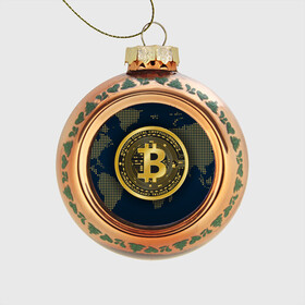 Стеклянный ёлочный шар с принтом БИТКОИН | BITCOIN в Санкт-Петербурге, Стекло | Диаметр: 80 мм | Тематика изображения на принте: bitcoin | blockchain | btc | cardano | crypto | ethereum | polkadot | tether | xrp | бинанс | биткоин | блокчейн | валюта | деньги | криптовалюта | майнер | майнинг | цифровая валюта | цифровое золото | эфир