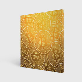 Холст квадратный с принтом БИТКОИН МОНЕТЫ в Санкт-Петербурге, 100% ПВХ |  | bitcoin | blockchain | btc | cardano | crypto | ethereum | polkadot | tether | xrp | бинанс | биткоин | блокчейн | валюта | деньги | криптовалюта | майнер | майнинг | цифровая валюта | цифровое золото | эфир