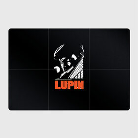 Магнитный плакат 3Х2 с принтом Lupin - Сериал Люпен в Санкт-Петербурге, Полимерный материал с магнитным слоем | 6 деталей размером 9*9 см | lupin | netflix | детектив | логотип | люпен | люпин | люпэн | мужской | нетфликс | омар си | подарок | портрет | сериал | черный