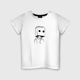 Детская футболка хлопок с принтом Little Nightmares 2 в Санкт-Петербурге, 100% хлопок | круглый вырез горловины, полуприлегающий силуэт, длина до линии бедер | Тематика изображения на принте: little nightmares 2 | герой | игра | литл найтмер | персонаж
