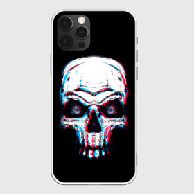 Чехол для iPhone 12 Pro Max с принтом Glitch Skull в Санкт-Петербурге, Силикон |  | art | dead | death | ghost | glitch | neon | skeleton | skull | skulls | арт | глитч | глич | неон | призрак | скелет | череп | черепа