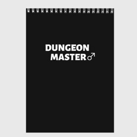 Скетчбук с принтом Dungeon Master в Санкт-Петербурге, 100% бумага
 | 48 листов, плотность листов — 100 г/м2, плотность картонной обложки — 250 г/м2. Листы скреплены сверху удобной пружинной спиралью | aniki | billy | boss | boy | darkholm | door | dungeon | full | gachimuchi | gym | herrington | jabroni | master | next | of | this | van | what | аники | билли | бой | босс | ван | гачимучи | данжен | даркхолм | дор | жаброни | качалки | мастер | некст |