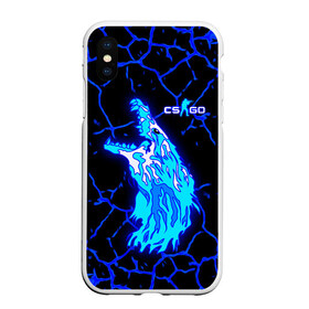 Чехол для iPhone XS Max матовый с принтом CS GO Howl Neon в Санкт-Петербурге, Силикон | Область печати: задняя сторона чехла, без боковых панелей | Тематика изображения на принте: awp | counter strike | cs go | cs go howl | hyper beast | logo | m4a4 | neo noir | авп | автомат | вой | волк | контр страйк | кс го | кс го авп | кс го вой | логотипы игр | неонуар | оружие | оружие из кс го | скины | скоростной зверь |