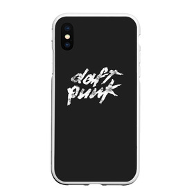 Чехол для iPhone XS Max матовый с принтом Daft Punk в Санкт-Петербурге, Силикон | Область печати: задняя сторона чехла, без боковых панелей | acces | after | all | better | crush | da | daft | dance | discovery | faster | funk | get | harder | homework | human | instant | lose | lucky | memories | more | one | punk | random | stronger | time | to | yourself | бангальтер | дафт 