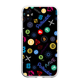 Чехол для iPhone XS Max матовый с принтом BITCOIN PATTERN | БИТКОИН(Z) в Санкт-Петербурге, Силикон | Область печати: задняя сторона чехла, без боковых панелей | binance coin | bitcoin | blockchain | btc | cardano | crypto | ethereum | litecoin | polkadot | tether | xrp | биткоин | блокчейн | валюта | деньги | криптовалюта | майнер | майнинг | цифровая валюта | цифровое золото | эфир