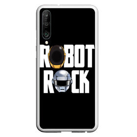 Чехол для Honor P30 с принтом Robot Rock в Санкт-Петербурге, Силикон | Область печати: задняя сторона чехла, без боковых панелей | cyberpunk | daft | daftpunk | electronic | get | guy | guy manuel | human | lucky | music | punk | robot | rock | thomas | дафт | дафтпанк | киберпанк | музыка | ню диско | панк | робот | рок | техно | томас | электро | электроник рок