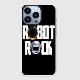 Чехол для iPhone 13 Pro с принтом Robot Rock в Санкт-Петербурге,  |  | cyberpunk | daft | daftpunk | electronic | get | guy | guy manuel | human | lucky | music | punk | robot | rock | thomas | дафт | дафтпанк | киберпанк | музыка | ню диско | панк | робот | рок | техно | томас | электро | электроник рок