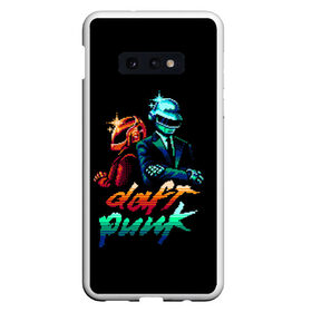 Чехол для Samsung S10E с принтом Daft Punk в Санкт-Петербурге, Силикон | Область печати: задняя сторона чехла, без боковых панелей | cyberpunk | daft | daftpunk | electronic | get | guy | guy manuel | human | lucky | music | punk | robot | rock | thomas | дафт | дафтпанк | киберпанк | музыка | ню диско | панк | робот | рок | техно | томас | электро | электроник рок