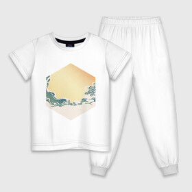 Детская пижама хлопок с принтом Минималистичный арт природа в Санкт-Петербурге, 100% хлопок |  брюки и футболка прямого кроя, без карманов, на брюках мягкая резинка на поясе и по низу штанин
 | абстракция | азиатский | арт | минимализм | пейзаж | природа | рисунок | хипстер | японский