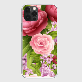 Чехол для iPhone 12 Pro Max с принтом ЦВЕТЫ / FLOWERS / 8 МАРТА в Санкт-Петербурге, Силикон |  | chery | flowers | japan | roses | sakura | вишня | растения | розы | ромашка | сакура | тюльпаны | цветы | цветы сакуры | япония