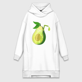 Платье-худи хлопок с принтом СОК АВОКАДО в Санкт-Петербурге,  |  | avocado | avocato | food | juice | summer | авокадо | авокато | еда | лето | отдых | сок | фрукт | фрукты | ягода | ягоды