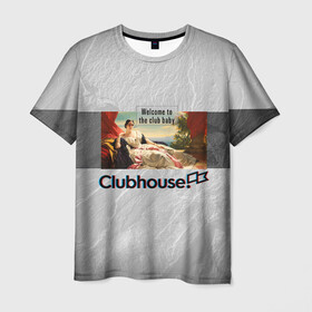 Мужская футболка 3D с принтом Clubhouse Welcome | Клабхаус в Санкт-Петербурге, 100% полиэфир | прямой крой, круглый вырез горловины, длина до линии бедер | baby | club | clubhouse | house | invite | the | to | welcome | в | детка | добро | живопись | инвайт | искусство | картина | клабхаус | клуб | пожаловать | сеть | социальная