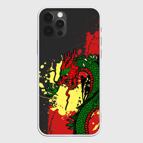 Чехол для iPhone 12 Pro Max с принтом Chinese dragon в Санкт-Петербурге, Силикон |  | Тематика изображения на принте: dragon | брызги | китайский дракон | монстр | ящерица