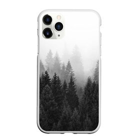 Чехол для iPhone 11 Pro матовый с принтом Туманный лес в Санкт-Петербурге, Силикон |  | tegunvteg | деревья | лес | листья | природа | темный лес | туман | туманный лес
