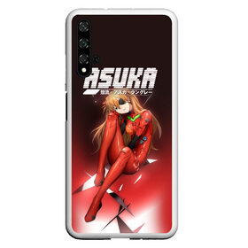 Чехол для Honor 20 с принтом Asuka Eva-02 в Санкт-Петербурге, Силикон | Область печати: задняя сторона чехла, без боковых панелей | Тематика изображения на принте: eva | eva 00 | eva 01 | eva 02 | rei | rei ayanami | shinji ikari | аска | ева | ева 02 | евангелион