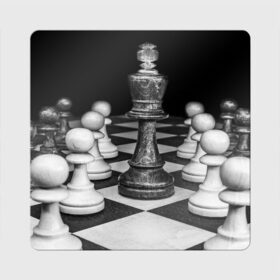 Магнит виниловый Квадрат с принтом Шахматы в Санкт-Петербурге, полимерный материал с магнитным слоем | размер 9*9 см, закругленные углы | доска | игра | игровая | игры | короли | король | логика | настольная | настольные | пешка | пешки | спорт | туча | шахматный | шахматы