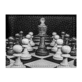 Обложка для студенческого билета с принтом Шахматы в Санкт-Петербурге, натуральная кожа | Размер: 11*8 см; Печать на всей внешней стороне | доска | игра | игровая | игры | короли | король | логика | настольная | настольные | пешка | пешки | спорт | туча | шахматный | шахматы