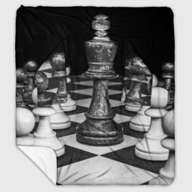 Плед с рукавами с принтом Шахматы в Санкт-Петербурге, 100% полиэстер | Закругленные углы, все края обработаны. Ткань не мнется и не растягивается. Размер 170*145 | доска | игра | игровая | игры | короли | король | логика | настольная | настольные | пешка | пешки | спорт | туча | шахматный | шахматы