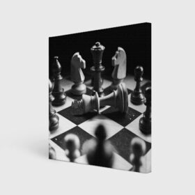 Холст квадратный с принтом Шахматы в Санкт-Петербурге, 100% ПВХ |  | доска | игра | игровая | игры | конь | короли | король | ладья | логика | настольная | настольные | пешка | пешки | спорт | туча | ферзь | шахматный | шахматы