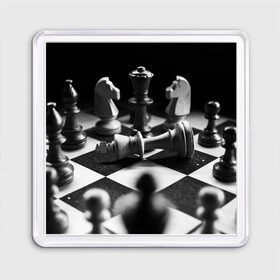 Магнит 55*55 с принтом Шахматы в Санкт-Петербурге, Пластик | Размер: 65*65 мм; Размер печати: 55*55 мм | доска | игра | игровая | игры | конь | короли | король | ладья | логика | настольная | настольные | пешка | пешки | спорт | туча | ферзь | шахматный | шахматы