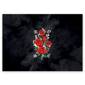 Поздравительная открытка с принтом РОЗЫ | ROSES SMOKE в Санкт-Петербурге, 100% бумага | плотность бумаги 280 г/м2, матовая, на обратной стороне линовка и место для марки
 | chery | flowers | japan | roses | sakura | вишня | растения | розы | ромашка | сакура | тюльпаны | цветы | цветы сакуры | япония