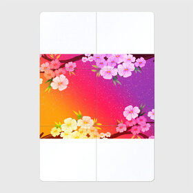 Магнитный плакат 2Х3 с принтом Сакура | Sakura (Z) в Санкт-Петербурге, Полимерный материал с магнитным слоем | 6 деталей размером 9*9 см | 8 марта | sakura | день любви | женский день | космос | маме | март | подарок | подруге | праздник | сакура | цветок | цветы
