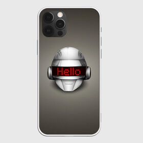 Чехол для iPhone 12 Pro Max с принтом Daft Punk Hello в Санкт-Петербурге, Силикон |  | Тематика изображения на принте: ги мануэль де омем кристо | ню диско | синти поп | техно | тома бангальтер | фанк | французский хаус | электроник рок