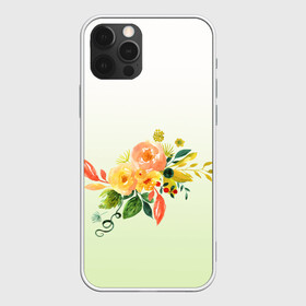 Чехол для iPhone 12 Pro Max с принтом букет рисунок в Санкт-Петербурге, Силикон |  | акварель | арт | букет | весна | лето | природа | рисунок | свежесть | цветы