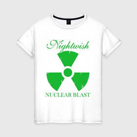 Женская футболка хлопок с принтом Nightwish Poster / Найтвиш (Z) в Санкт-Петербурге, 100% хлопок | прямой крой, круглый вырез горловины, длина до линии бедер, слегка спущенное плечо | music | night wish | nightwish | nuclear blast | rock | spinefarm | лого | музыка | найт виш | найтвиш | рок | симфоник метал | тарья турунен | флор янсен