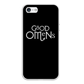 Чехол для iPhone 5/5S матовый с принтом GOOD OMENS | БЛАГИЕ ЗНАМЕНИЯ (КРЫЛЬЯ) в Санкт-Петербурге, Силикон | Область печати: задняя сторона чехла, без боковых панелей | Тематика изображения на принте: good | omens | sheen | tennant | азирафель | ангел | благие знамения | емон | кроули | крылья | падший | теннант | шин