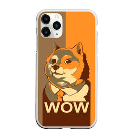 Чехол для iPhone 11 Pro матовый с принтом Doge Wow в Санкт-Петербурге, Силикон |  | animal | art | dog | doge | dogecoin | many x | mem | meme | new | poster | such x | wave | wow | арт | в | галстук | галстуке | двухцветная | животное | зверь | имени | кабосу | мем | мемас | мэм | по | постер | сиба ину | собака | хищник