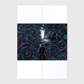 Магнитный плакат 2Х3 с принтом Мистический Лес в Санкт-Петербурге, Полимерный материал с магнитным слоем | 6 деталей размером 9*9 см | лес | мистика | мистический лес | силуэт | фэнтези | человек