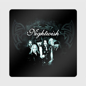 Магнит виниловый Квадрат с принтом NIGHTWISH в Санкт-Петербурге, полимерный материал с магнитным слоем | размер 9*9 см, закругленные углы | metal | nightwish | tarja turunen | метал | музыка | найтвиш | рок | симфо метал | тарья турунен